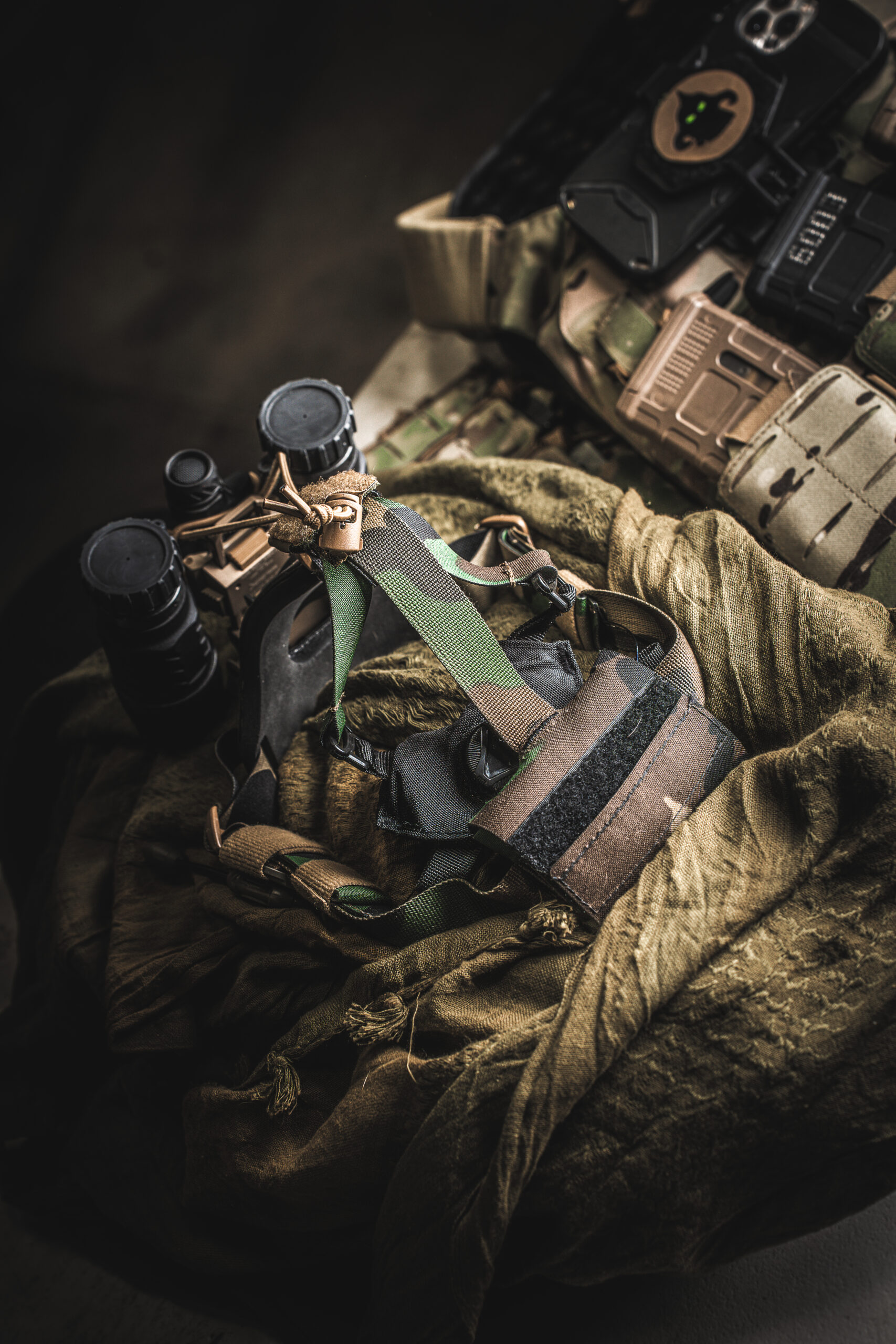 ウィルコックス　NVG　ヘッドハーネス Wilcox NVG Skull Lock Head Harness - Tactical Night Vision