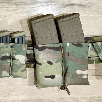 Mag pouch double pistol double rifle