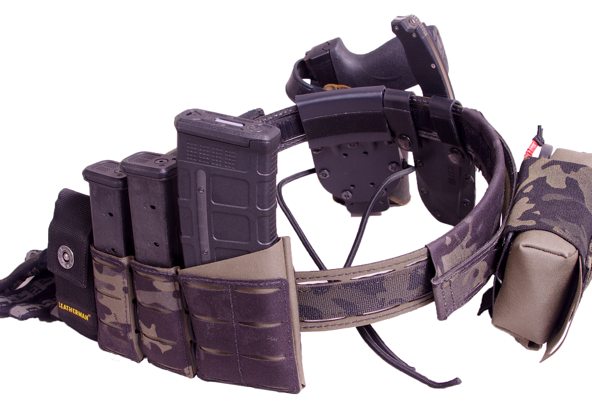 Ranger and Multicamblack gun belt goodness_clean