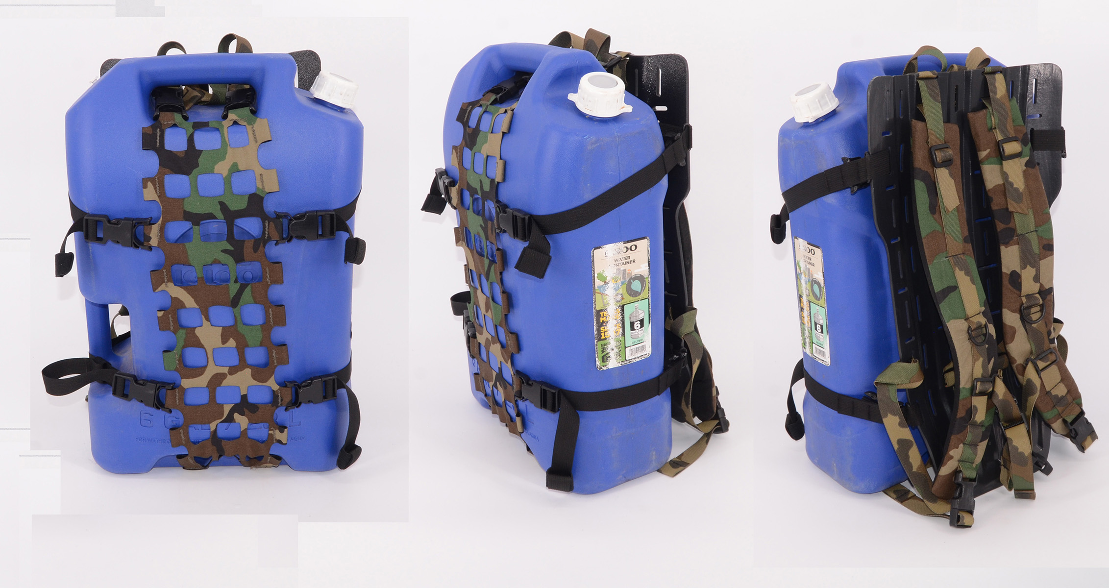 Spine frame modular load carriage Spine frame modular load carriage